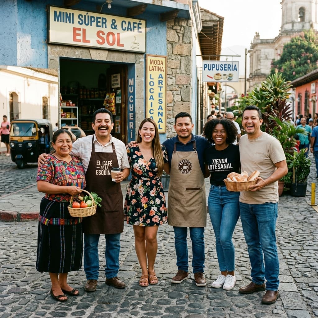 Equipo Humano de Negocios Locales